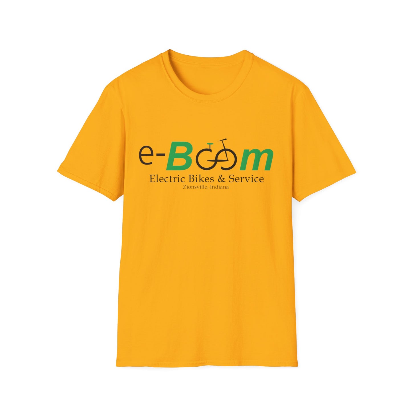 "Yes It's Electric. Yes I Passed You" (Back of shirt) Various colors. Unisex Softstyle T-Shirt
