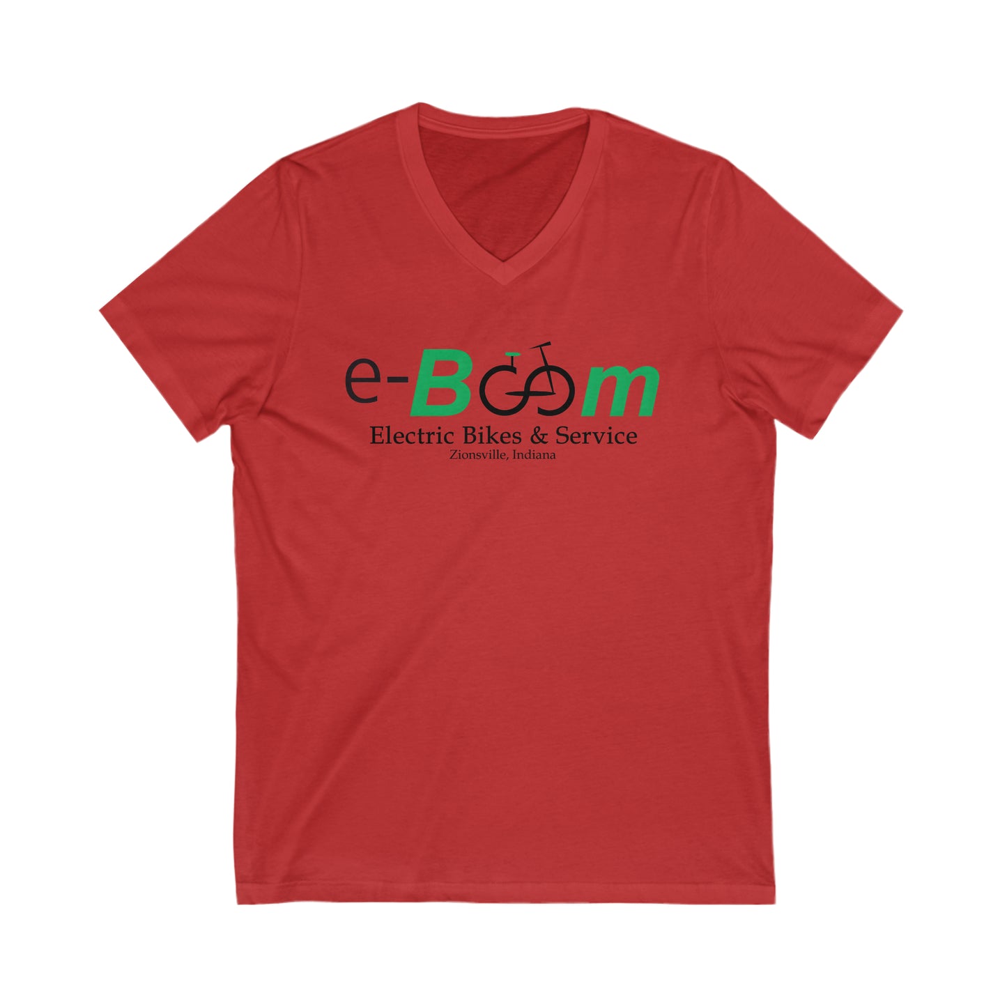 eBoom Shop Tee Jersey Short Sleeve V-Neck Women's Light Colors