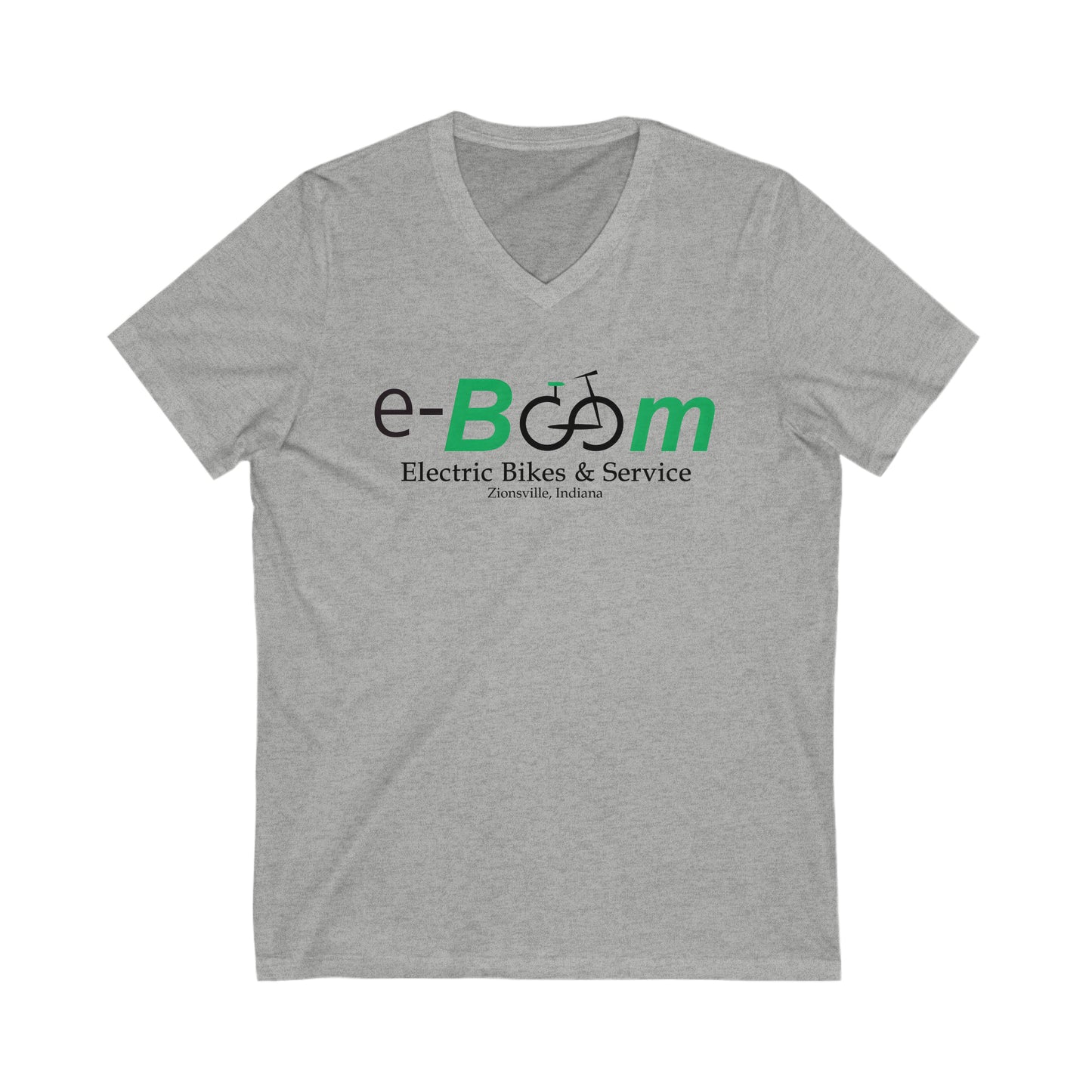 eBoom Shop Tee Jersey Short Sleeve V-Neck Women's Light Colors
