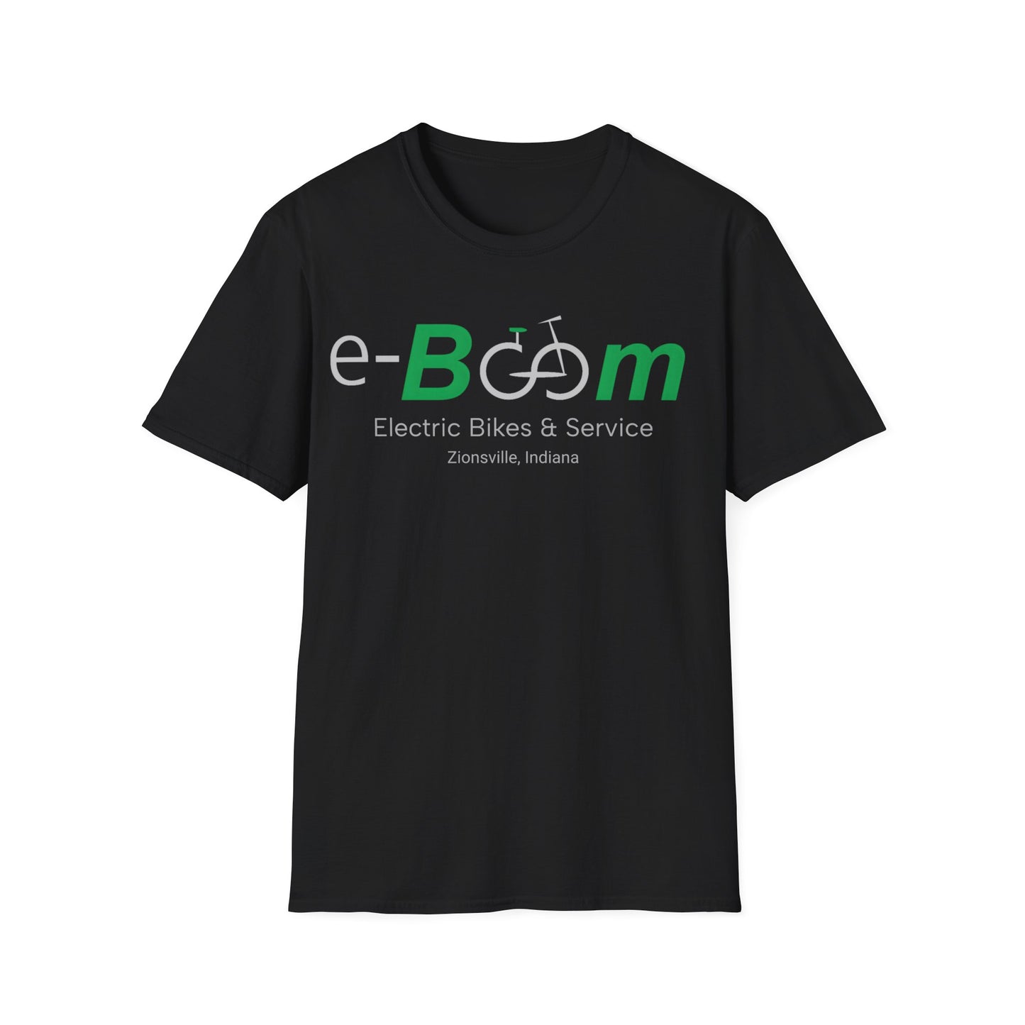 "Yes It's Electric. Yes I Passed You" (Back of shirt) Various colors. Unisex Softstyle T-Shirt