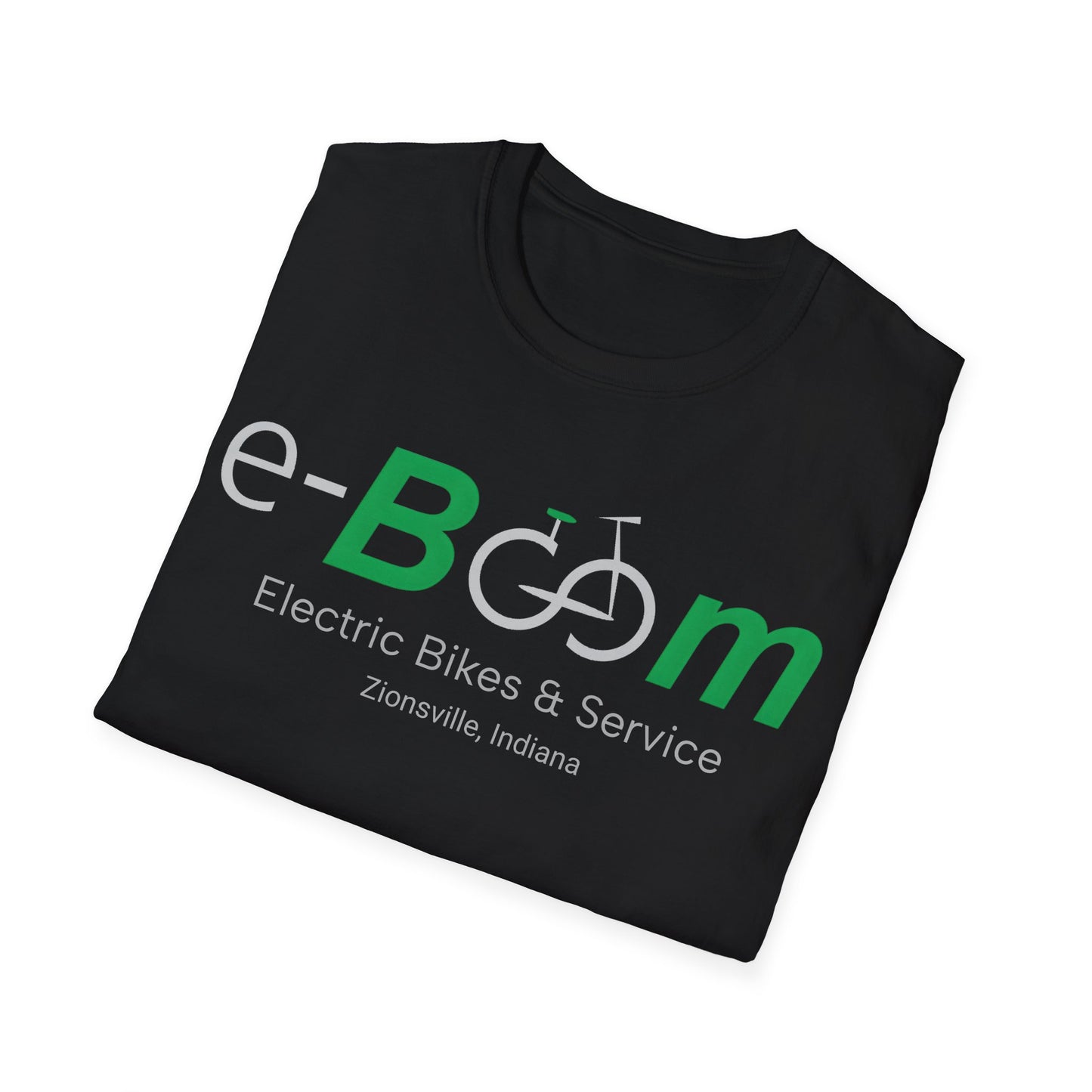 "Yes It's Electric. Yes I Passed You" (Back of shirt) Various colors. Unisex Softstyle T-Shirt