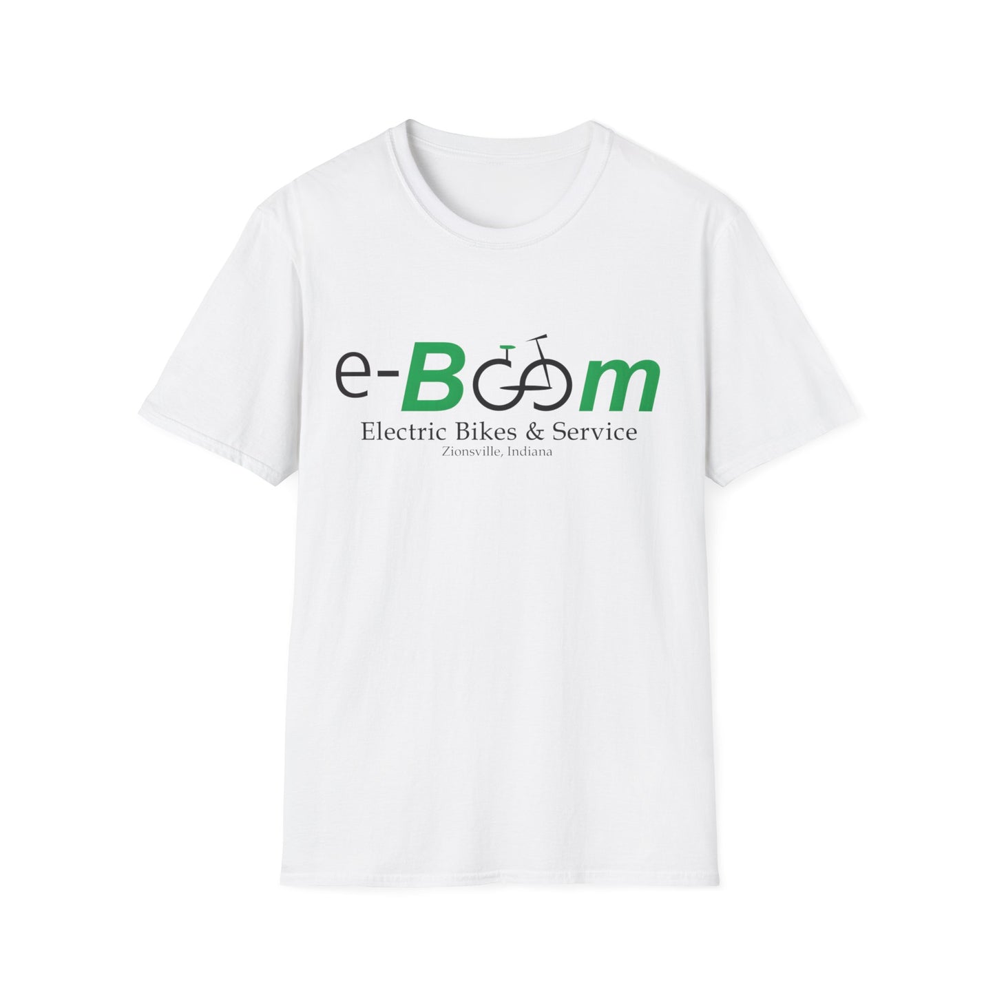 "eBoom Electric Bike Shop" Unisex Softstyle T-Shirt