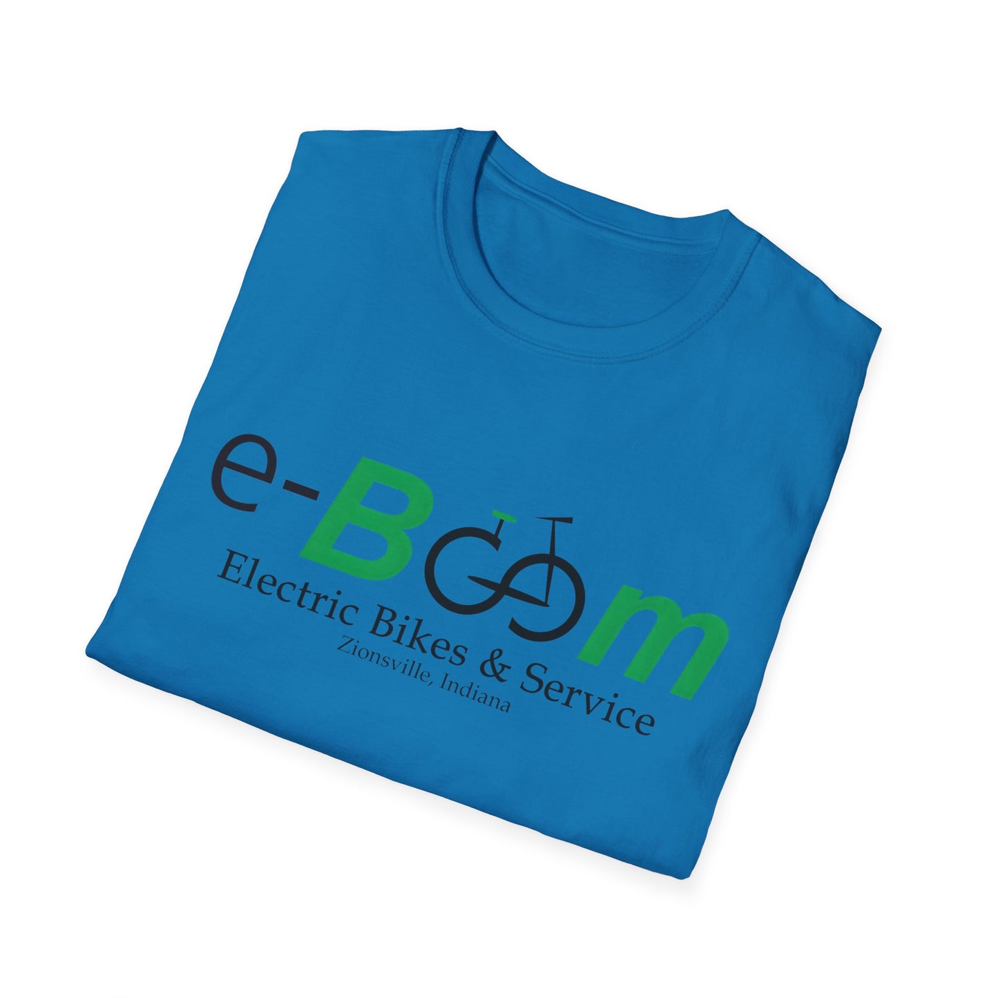 "eBoom Electric Bike Shop" Unisex Softstyle T-Shirt