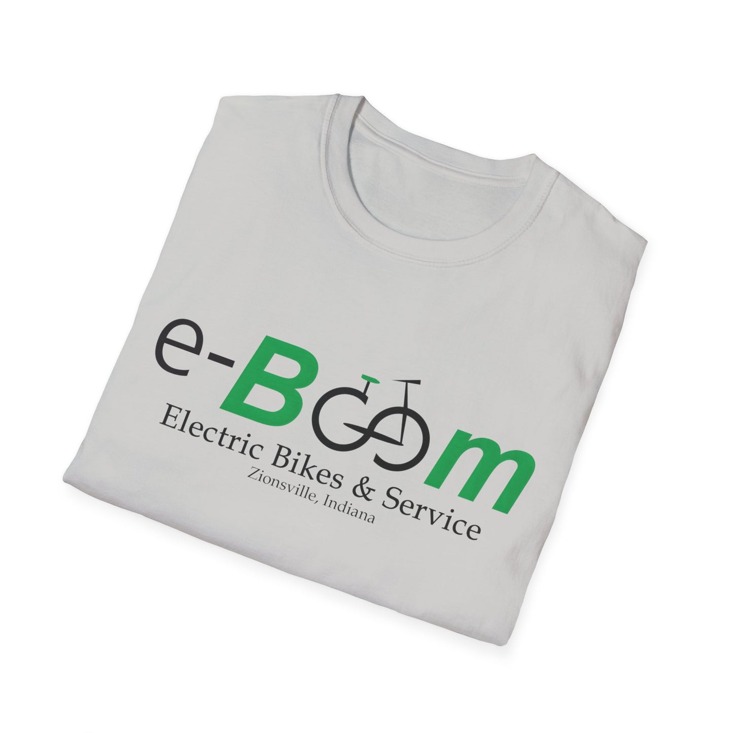 "eBoom Electric Bike Shop" Unisex Softstyle T-Shirt