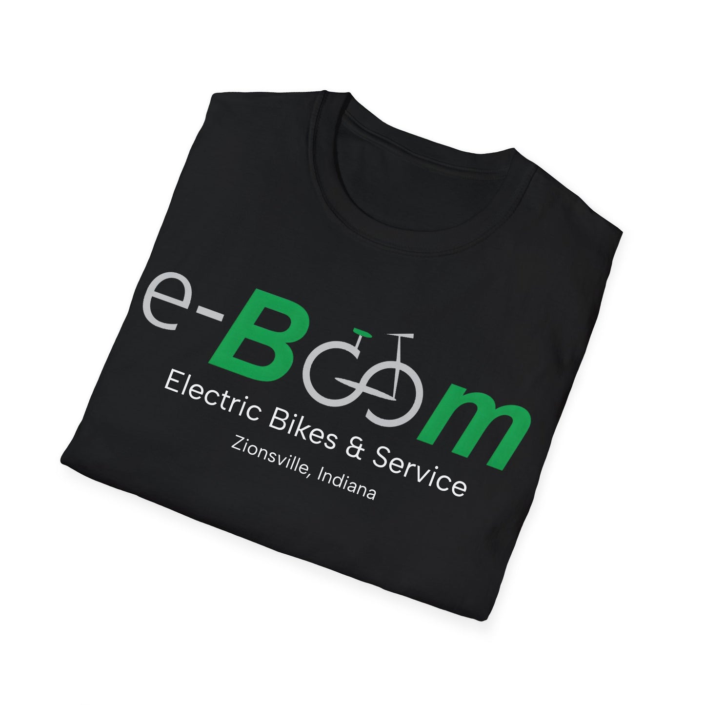 "eBoom Electric Bike Shop" Unisex Softstyle T-Shirt