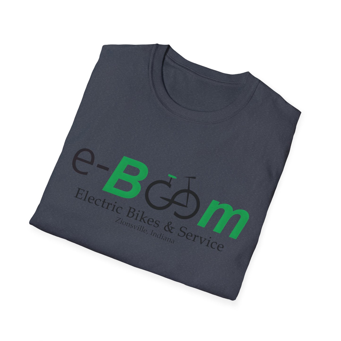 "eBoom Electric Bike Shop" Unisex Softstyle T-Shirt