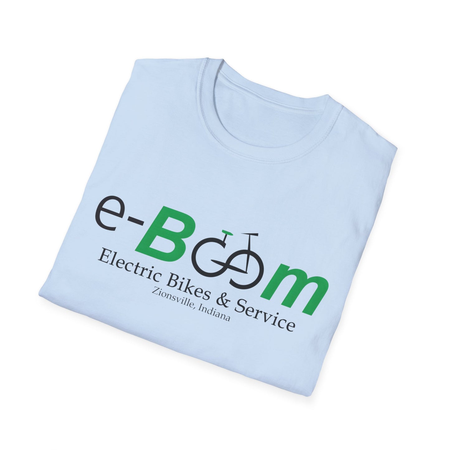 "Yes It's Electric. Yes I Passed You" (Back of shirt) Various colors. Unisex Softstyle T-Shirt