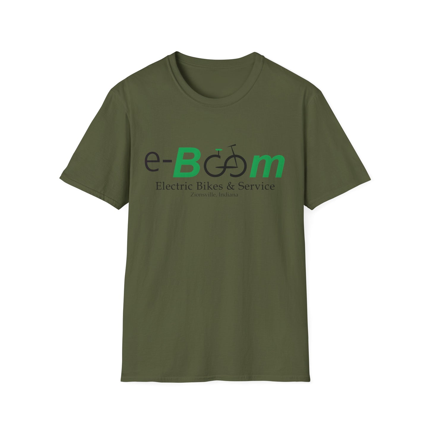 "eBoom Electric Bike Shop" Unisex Softstyle T-Shirt